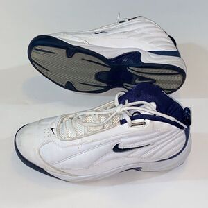 Nike 030608 VTG, Men's White and Navy Sneakers Size 9US